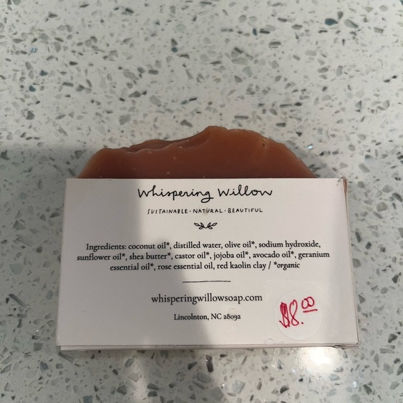 Whispering Willon Rose Soap - Picture 3 of 3